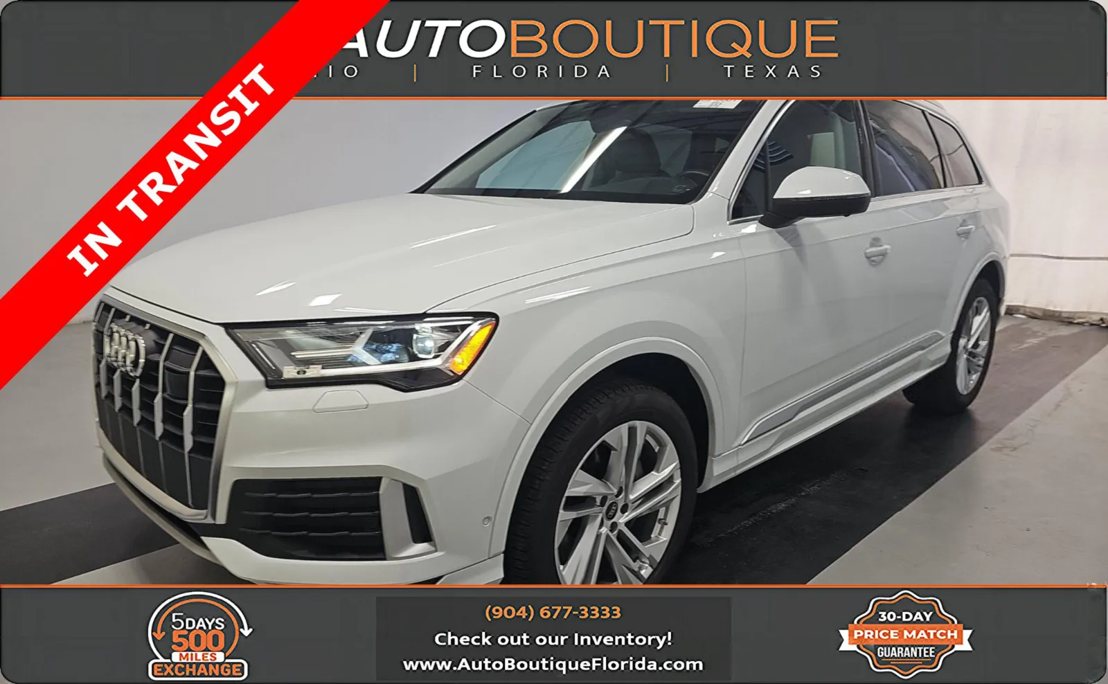 Silver 2023 Audi Q7 Premium for sale in Jacksonville, FL