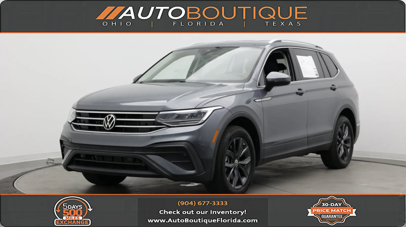 Gray 2023 Volkswagen Tiguan SE for sale in Jacksonville, FL