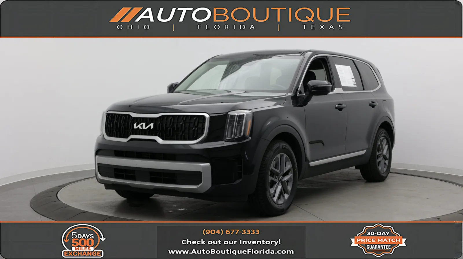 Black 2024 Kia Telluride LX for sale in Jacksonville, FL