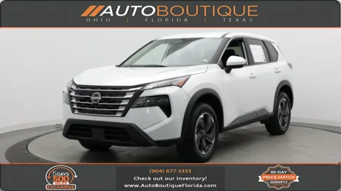 White 2024 Nissan Rogue SV for sale in Jacksonville, FL
