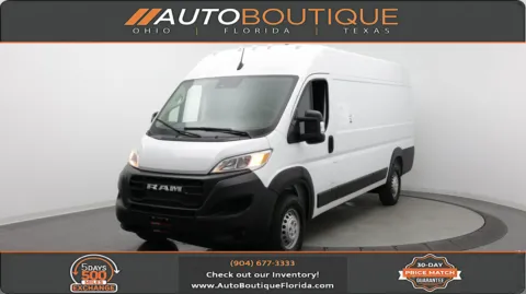 White 2024 Ram ProMaster Cargo Van Tradesman for sale in Jacksonville, FL