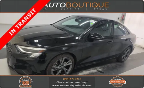 Black 2024 Audi A3 Premium for sale in Jacksonville, FL