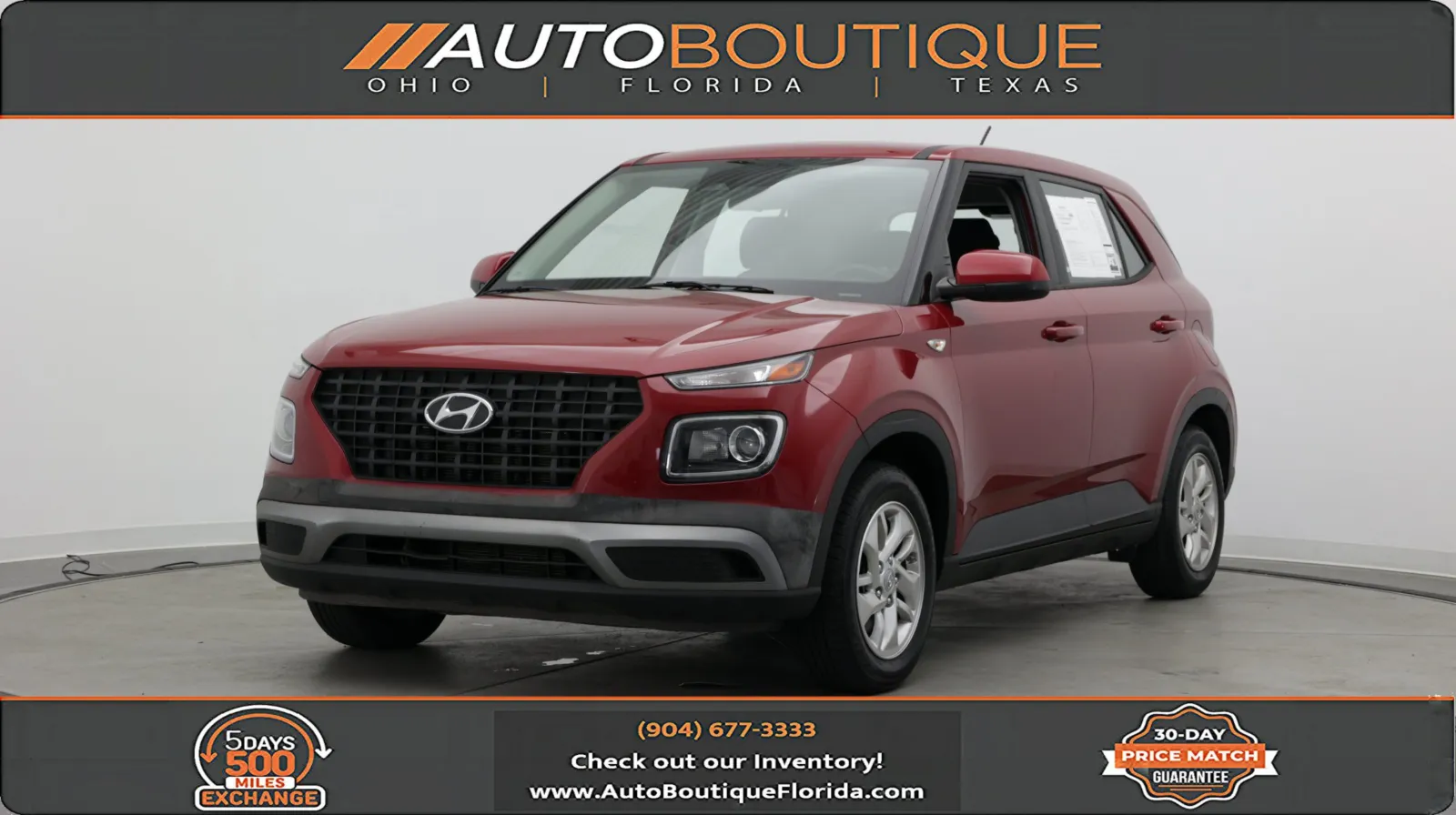 Red 2023 Hyundai Venue SE for sale in Jacksonville, FL