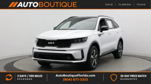 White 2022 Kia Sorento SX for sale in Jacksonville, FL