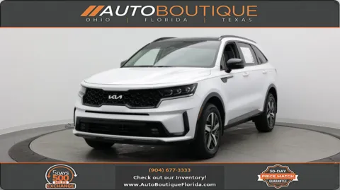 White 2022 Kia Sorento SX for sale in Jacksonville, FL