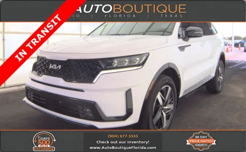 White 2022 Kia Sorento SX for sale in Jacksonville, FL