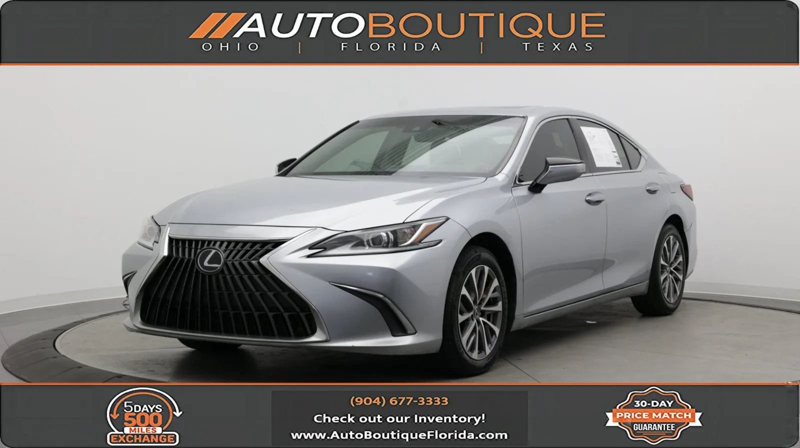 Silver 2022 Lexus ES 350 for sale in Jacksonville, FL
