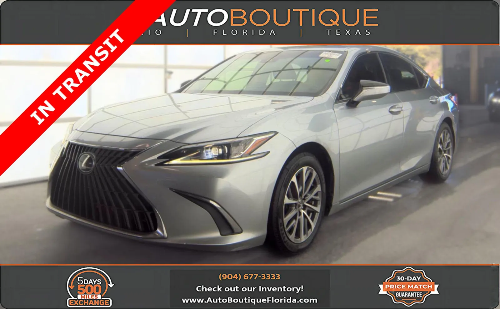 Silver 2022 Lexus ES 350 for sale in Jacksonville, FL