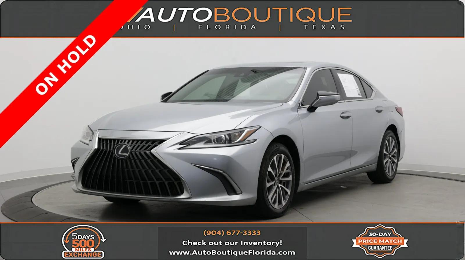 Silver 2022 Lexus ES 350 for sale in Jacksonville, FL