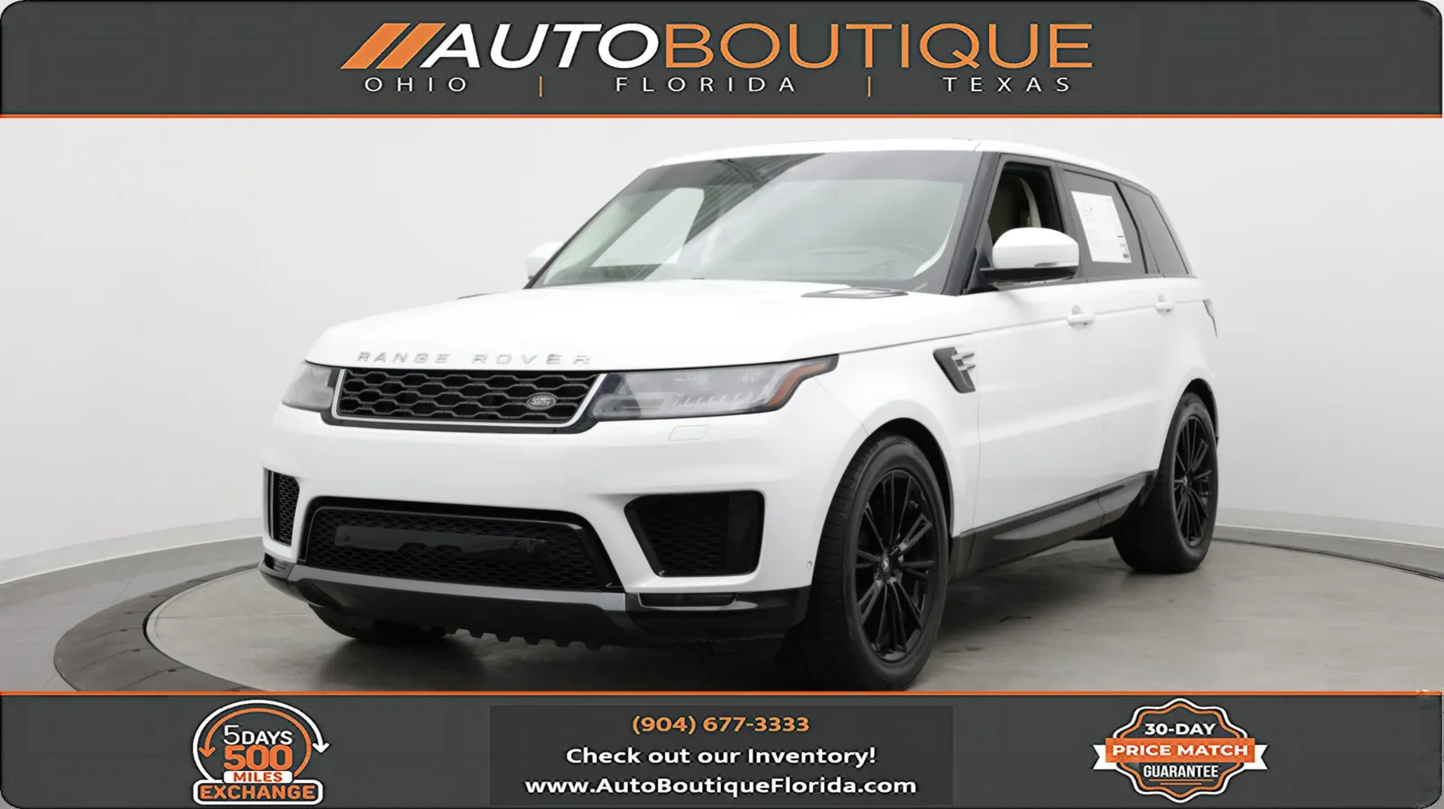 White 2020 Land Rover Range Rover Sport HSE for sale in Jacksonville, FL
