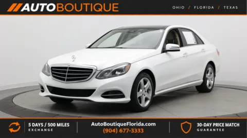 White 2016 Mercedes-Benz E-Class E 350 Sport for sale in Jacksonville, FL