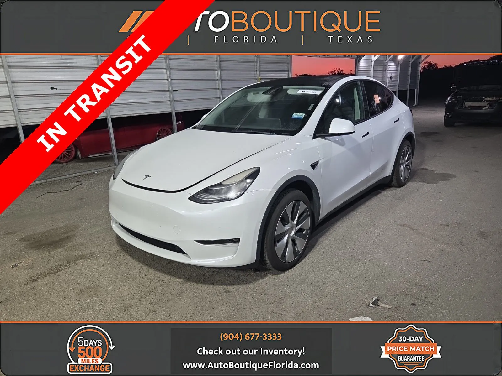 White 2022 Tesla Model Y Long Range for sale in Jacksonville, FL