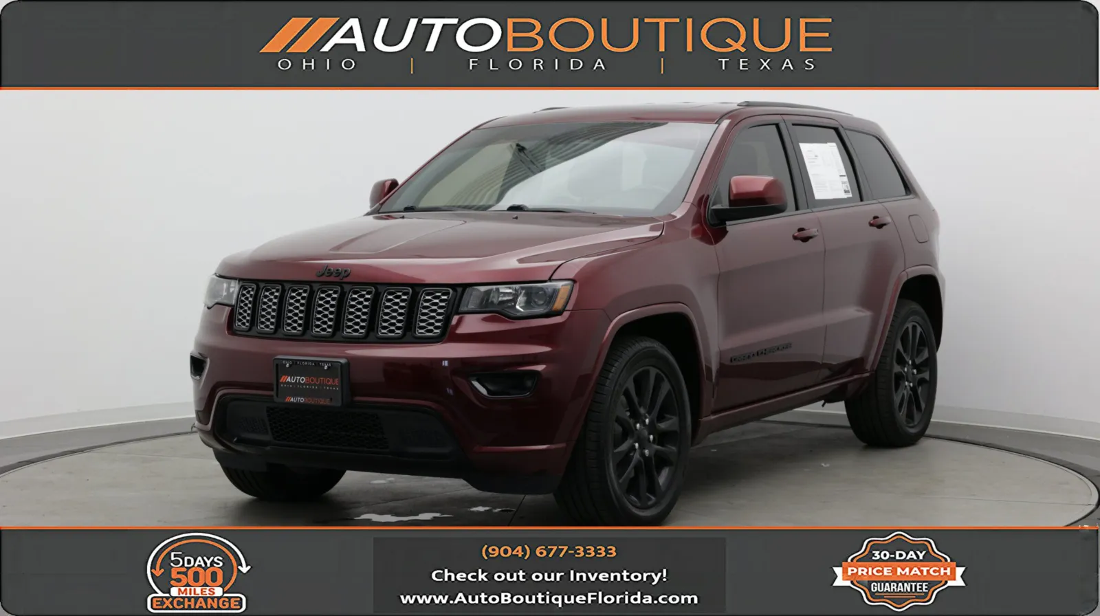 Red 2020 Jeep Grand Cherokee Altitude for sale in Jacksonville, FL