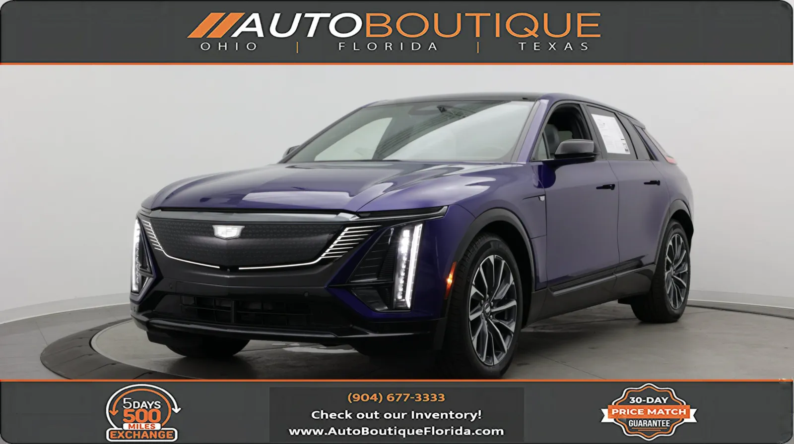 Blue 2024 Cadillac LYRIQ Sport for sale in Jacksonville, FL