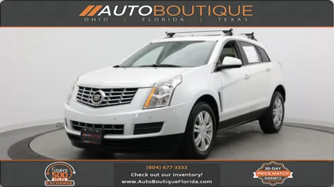 White 2015 Cadillac SRX Luxury Collection for sale in Jacksonville, FL