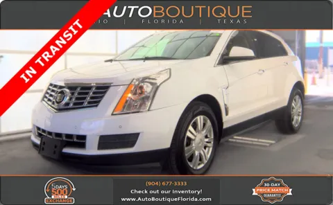 White 2015 Cadillac SRX Luxury Collection for sale in Jacksonville, FL