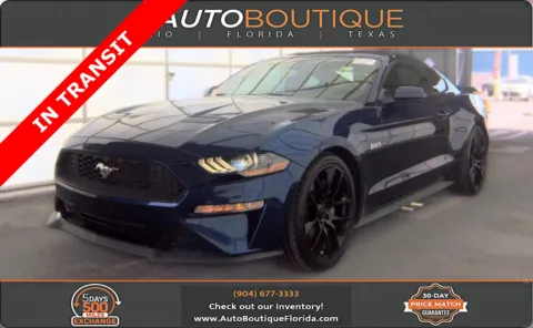 Blue 2020 Ford Mustang EcoBoost for sale in Jacksonville, FL