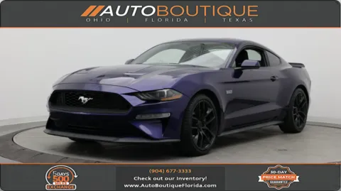 Blue 2020 Ford Mustang EcoBoost for sale in Jacksonville, FL
