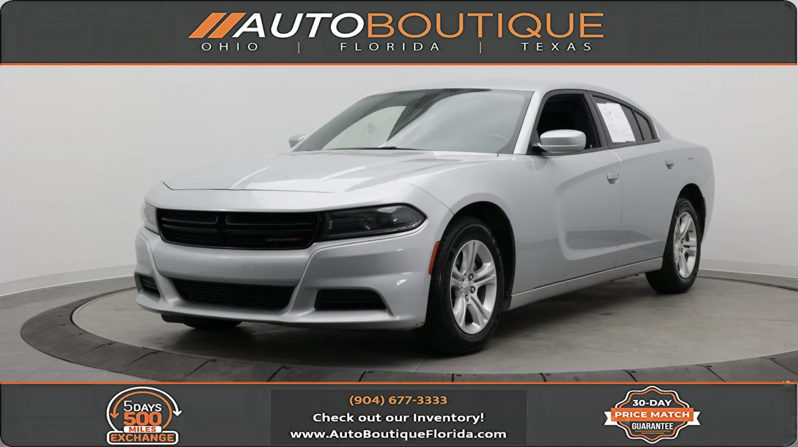 Gray 2022 Dodge Charger SXT for sale in Jacksonville, FL