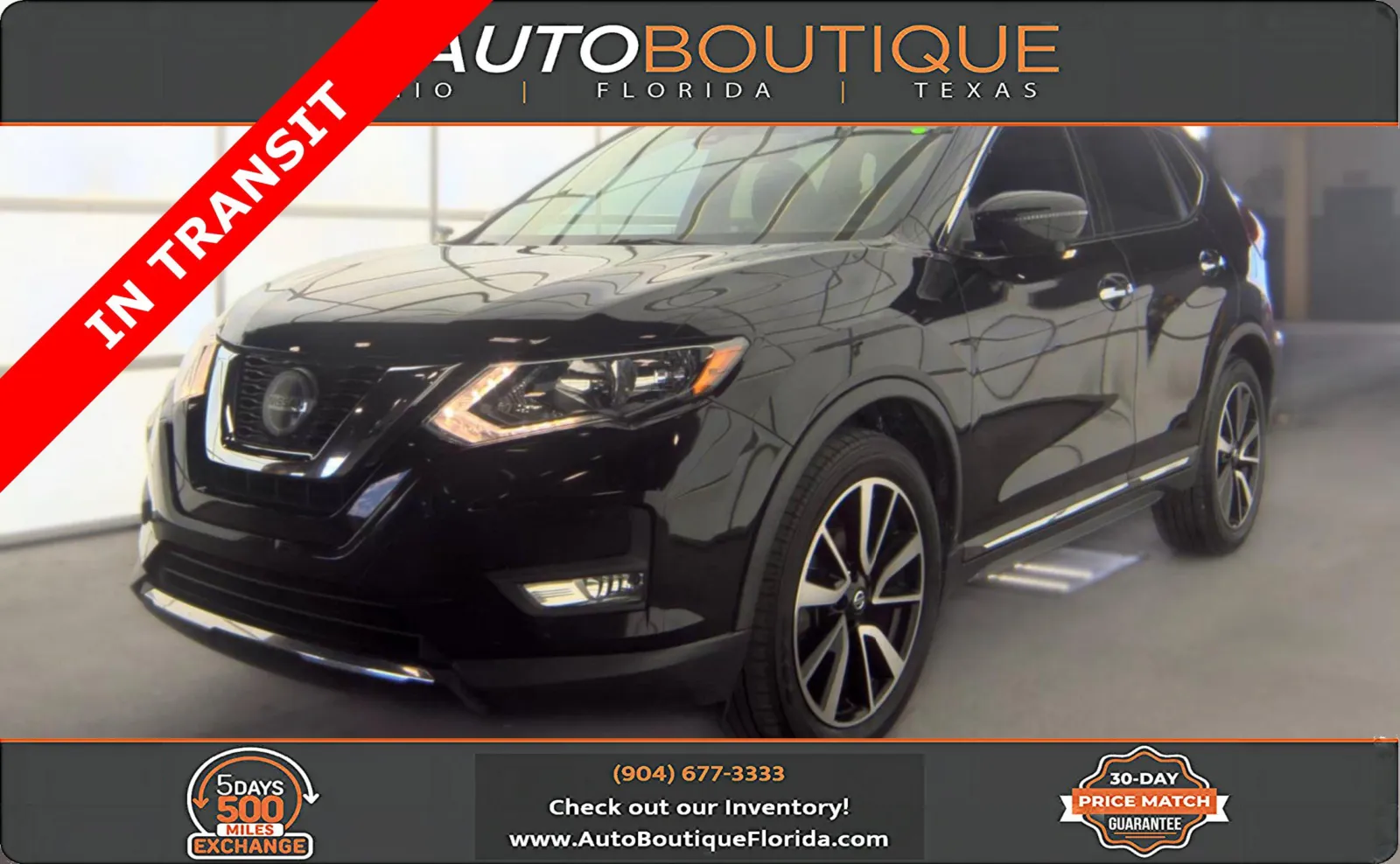Black 2020 Nissan Rogue SL for sale in Jacksonville, FL