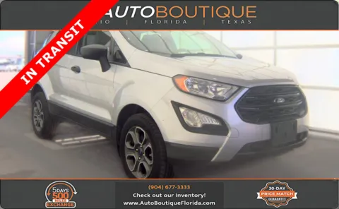 Silver 2020 Ford EcoSport S for sale in Jacksonville, FL