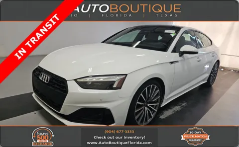 White 2023 Audi A5 Sportback Premium Plus for sale in Jacksonville, FL