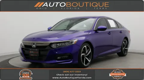 Blue 2020 Honda Accord Sedan Sport for sale in Jacksonville, FL
