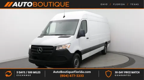White 2023 Mercedes-Benz Sprinter Cargo Van 2500 for sale in Jacksonville, FL