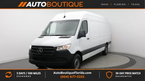 White 2023 Mercedes-Benz Sprinter Cargo Van 2500 for sale in Jacksonville, FL