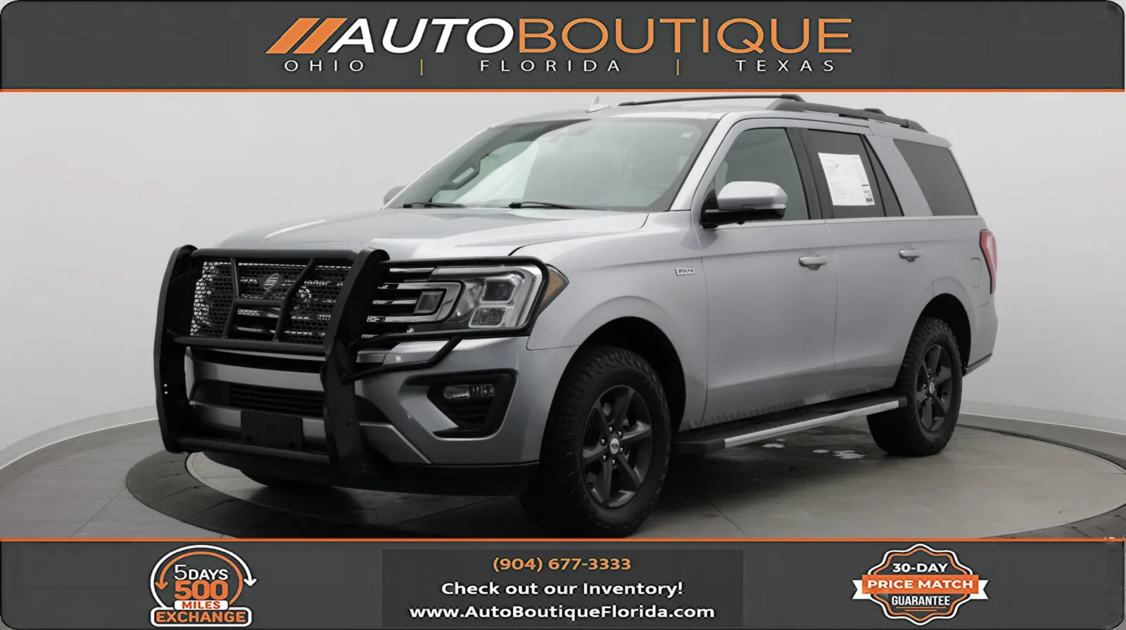 Silver 2021 Ford Expedition XLT for sale in Jacksonville, FL