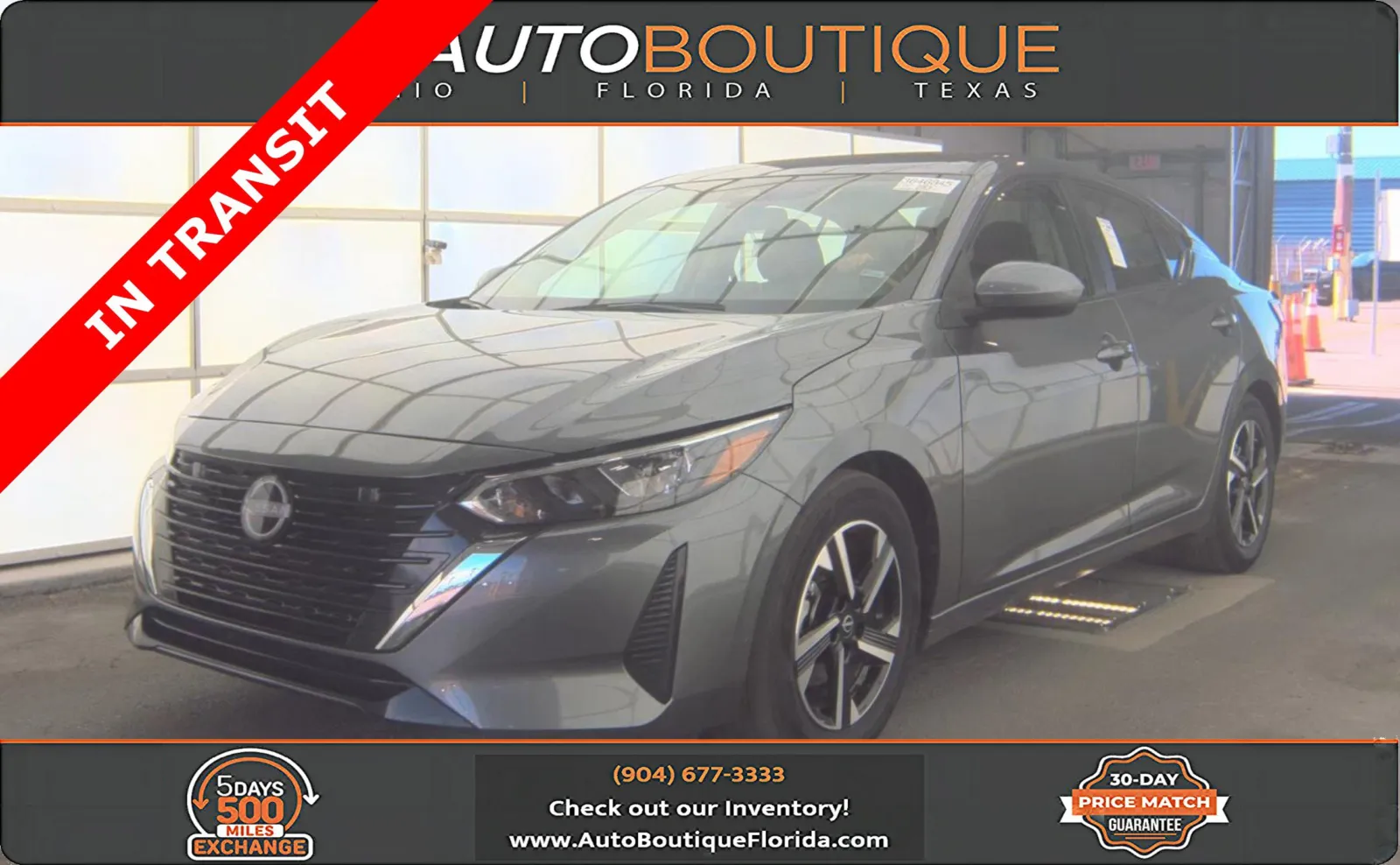 Gray 2025 Nissan Sentra SV for sale in Jacksonville, FL