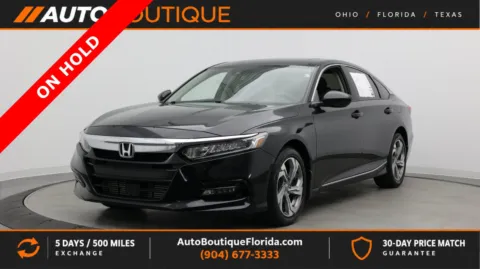 Black 2019 Honda Accord Sedan EX 1.5T for sale in Jacksonville, FL