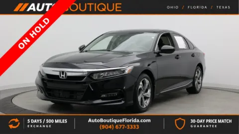Black 2019 Honda Accord Sedan EX 1.5T for sale in Jacksonville, FL