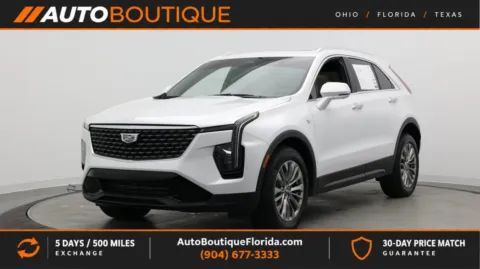 White 2025 Cadillac XT4 FWD Premium Luxury for sale in Jacksonville, FL