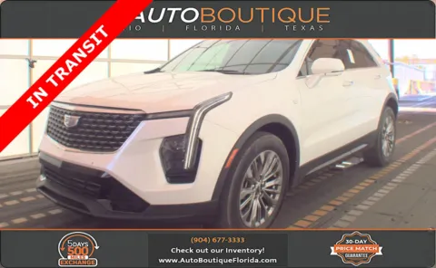 White 2025 Cadillac XT4 FWD Premium Luxury for sale in Jacksonville, FL