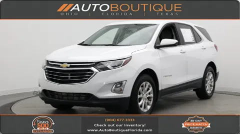 White 2021 Chevrolet Equinox LT for sale in Jacksonville, FL