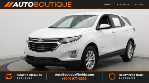 White 2021 Chevrolet Equinox LT for sale in Jacksonville, FL