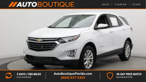White 2021 Chevrolet Equinox LT for sale in Jacksonville, FL