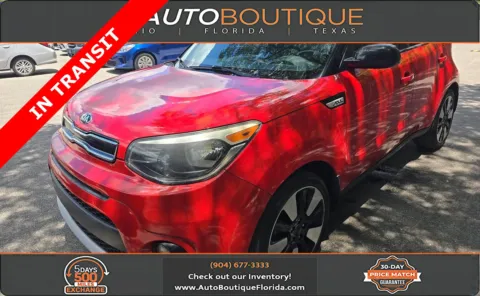 Red 2018 Kia Soul + for sale in Jacksonville, FL