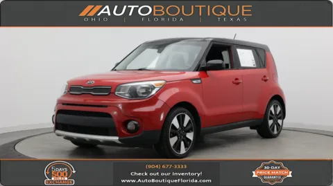 Red 2018 Kia Soul + for sale in Jacksonville, FL