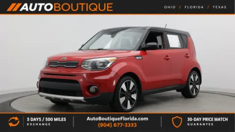 Red 2018 Kia Soul + for sale in Jacksonville, FL