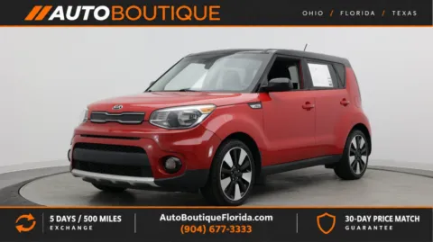 Red 2018 Kia Soul + for sale in Jacksonville, FL