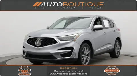 Silver 2019 Acura RDX w/Technology Pkg for sale in Jacksonville, FL