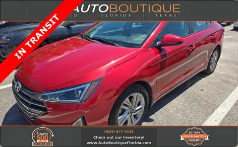 Red 2020 Hyundai Elantra SEL for sale in Jacksonville, FL