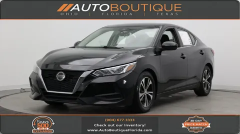 Black 2021 Nissan Sentra SV for sale in Jacksonville, FL