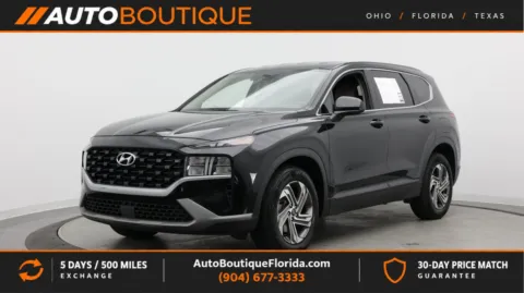Black 2022 Hyundai Santa Fe SE for sale in Jacksonville, FL