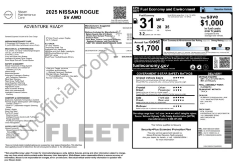 More photos of 2025 Nissan Rogue SV at Auto Boutique Florida, FL