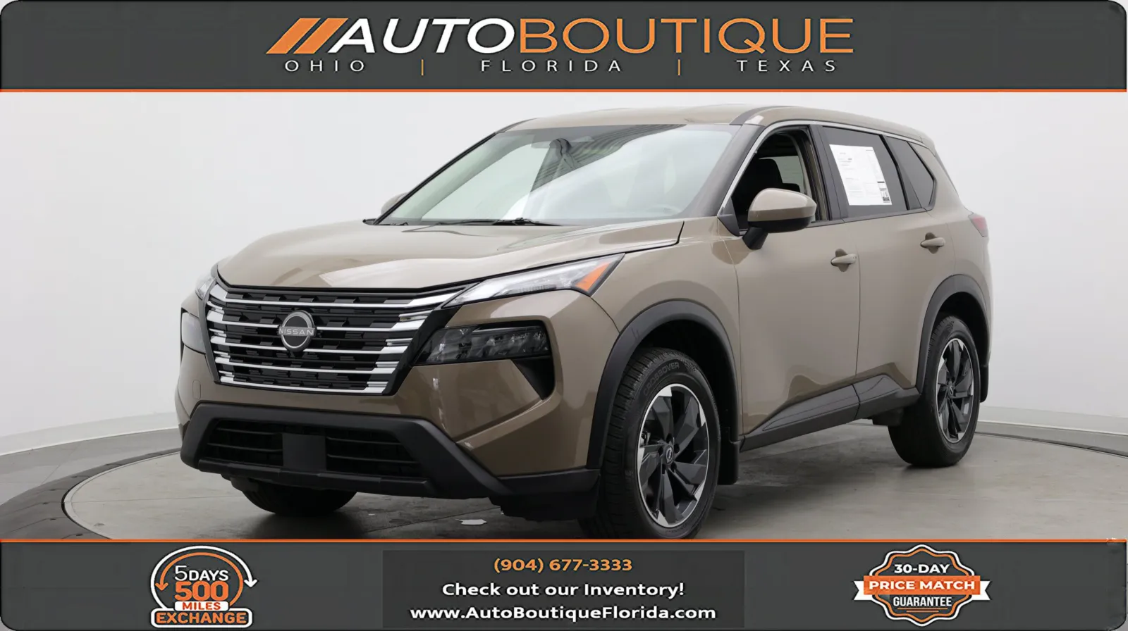 Beige 2025 Nissan Rogue SV for sale in Jacksonville, FL
