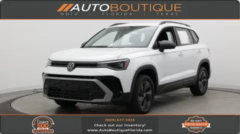 White 2025 Volkswagen Taos S for sale in Jacksonville, FL