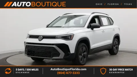 White 2025 Volkswagen Taos S for sale in Jacksonville, FL